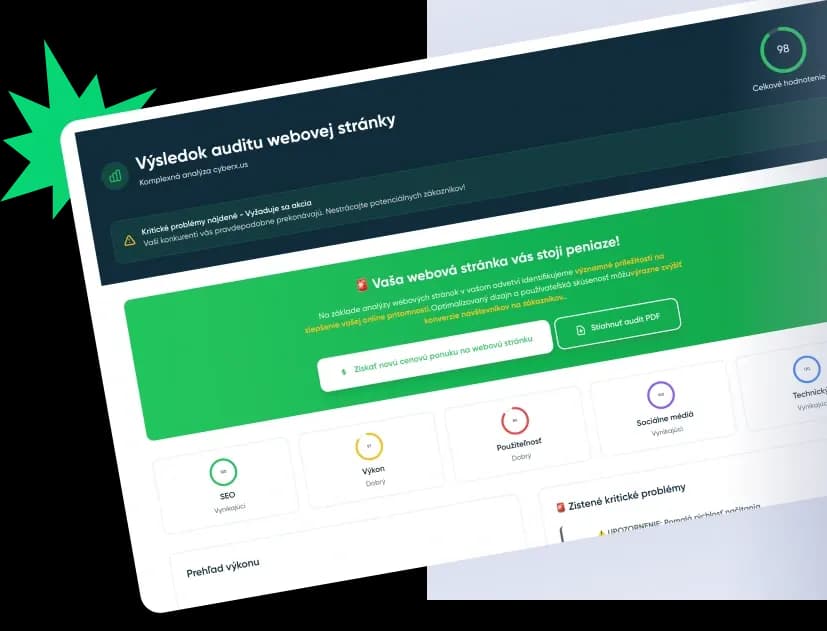 Hlavný obrázok zobrazujúci naše služby